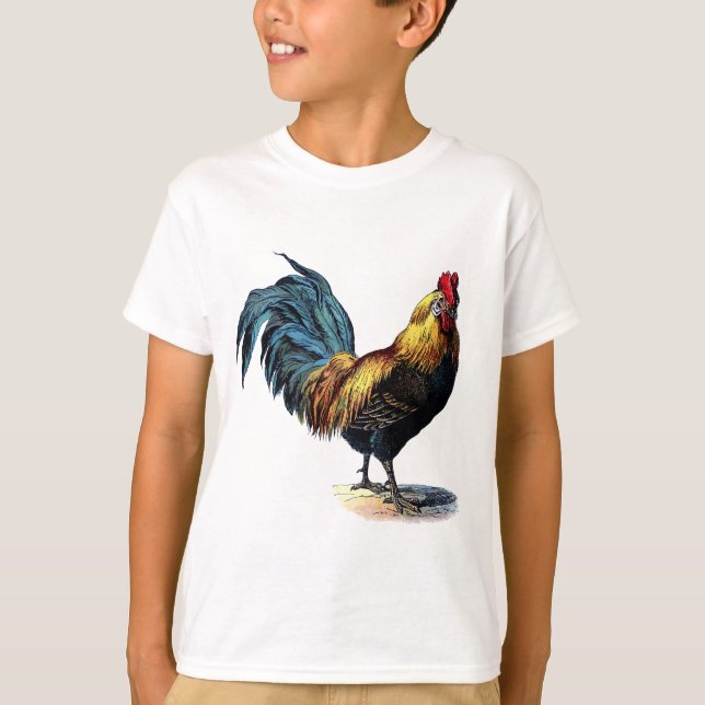 Vintage rooster T-Shirt (Front)