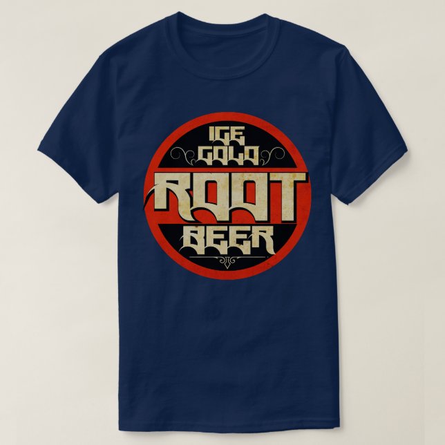 Vintage Root Beer T-Shirt (Design Front)