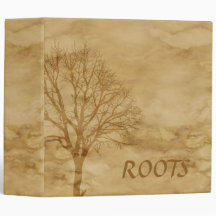 Vintage Roots Tree Genealogy Binder