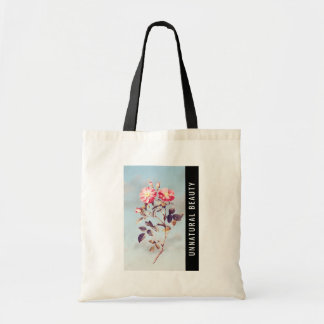 Vintage Rose Aesthetic Unnatural Beauty Tote Bag