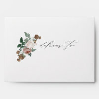 Vintage rose floral