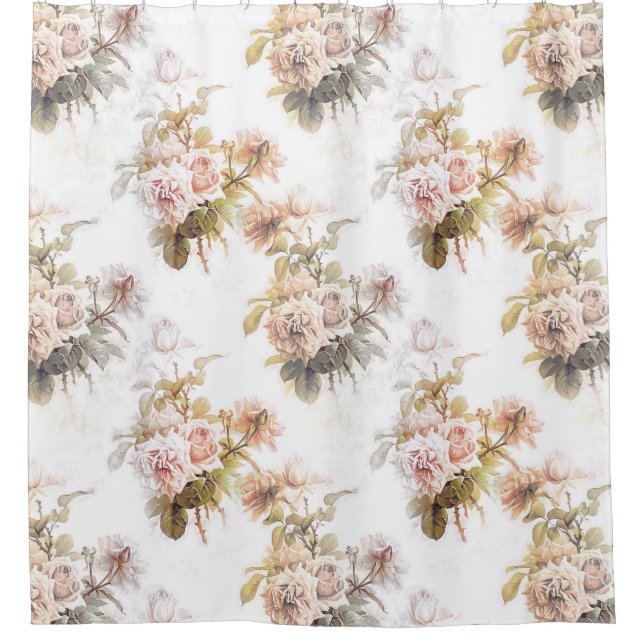 Vintage rose floral pattern (Front)