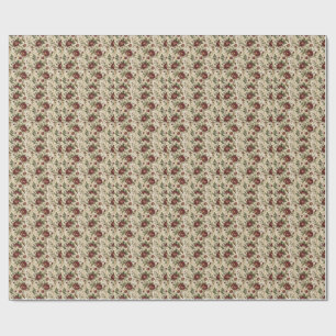 Vintage Rose Floral Print Pattern - Flowers Design Wrapping Paper