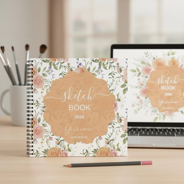 Vintage Rose Garden Notebook (Creator Uploaded)