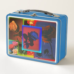 Vintage Rose Lunchbox