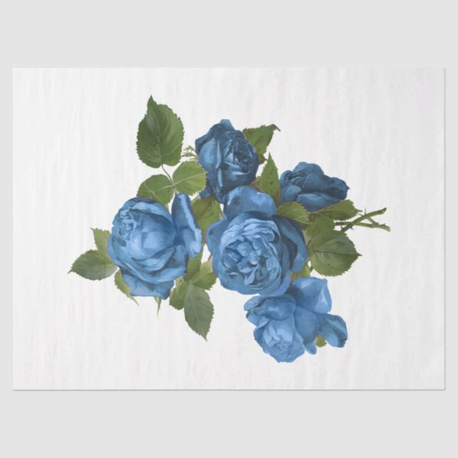 Vintage Rose Series Design 6 Tissue Paper (Front)