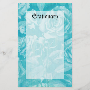 Vintage Rose Stationery