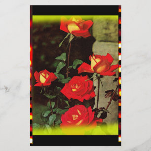 Vintage Rose Stationery