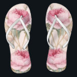 Vintage Rose Wedding Favour - Flip Flops<br><div class="desc">Check out these beautiful flip flops that make perfect bridal party gifts!  Give them out early and the whole group can begin stylin' it around town as soon as you get together to start celebrating your special day!</div>