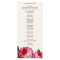 Vintage Rose | Wedding Program Rack Card