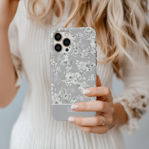 Vintage Rose White MagSafe Tough