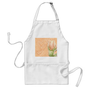 Vintage rosebud, apron