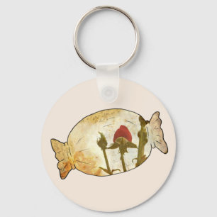 Vintage Rosenbonbon Keychain