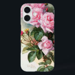 Vintage Roses Case-Mate iPhone Case<br><div class="desc">Custom printed phone case design features a painting of roses and a bumblebee by artist Paul de Longpré. Click Customize It to add your own text and photos to personalize the design.</div>
