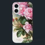 Vintage Roses Case-Mate iPhone Case<br><div class="desc">Custom printed phone case design features a painting of roses and a bumblebee by artist Paul de Longpré. Click Customize It to add your own text and photos to personalize the design.</div>