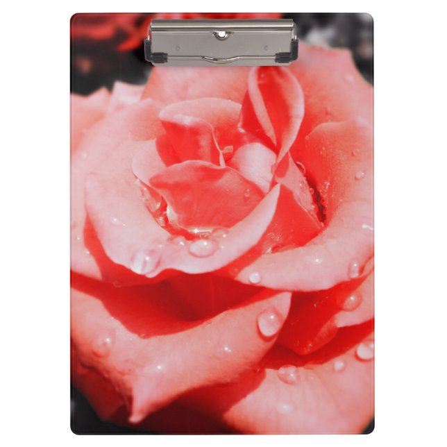 Vintage Roses Clipboard (Front)