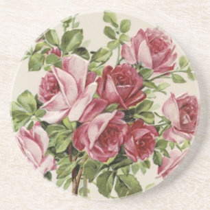 Vintage Roses Coaster
