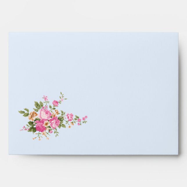 Vintage roses Greating card Envelope (Front)