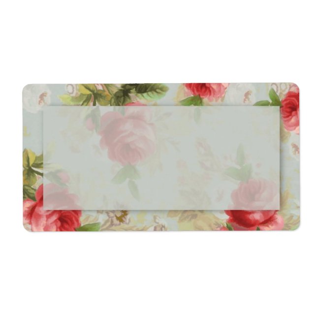 Vintage Roses Label (Front)
