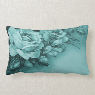 Vintage Roses Lumbar Pillow