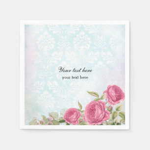 Vintage Roses Napkin