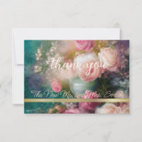 Vintage Roses Painted In Old Dutch Style