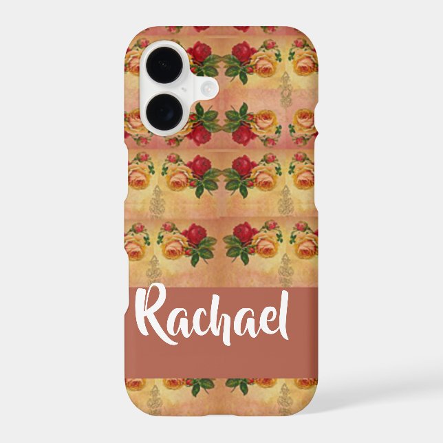 Vintage roses pattern (Back)