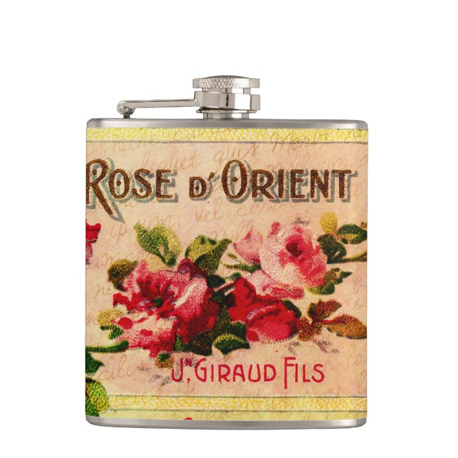 Vintage Roses Perfume Flask (Front)
