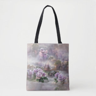 Vintage Roses Tote Bag