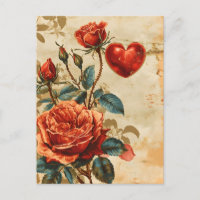 Vintage Roses Valentine's day