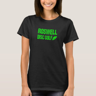 Vintage Roswell Disc Golf Roswell Alien Ufo Flying T-Shirt