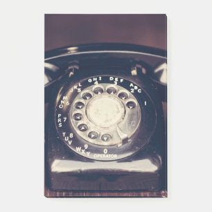 Vintage Rotary Phone Post-it Notes