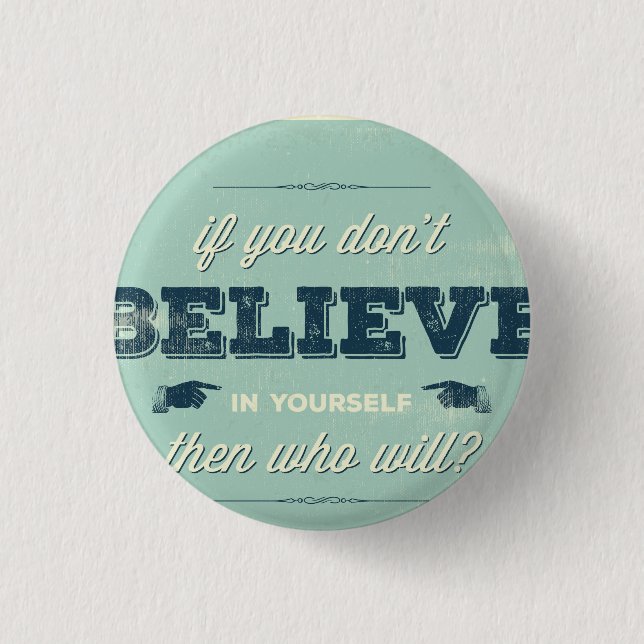 Vintage Round Button (Front)