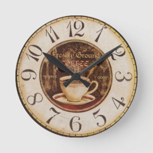 Vintage Round Clock