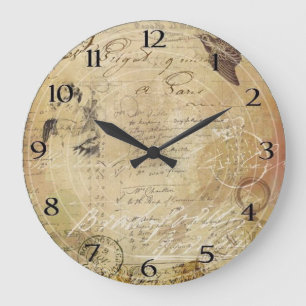 Vintage Round (Large) Wall Clock