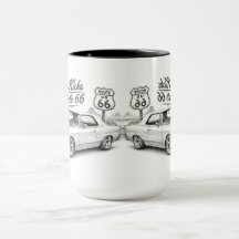 Vintage Route 66 Coffee Mug