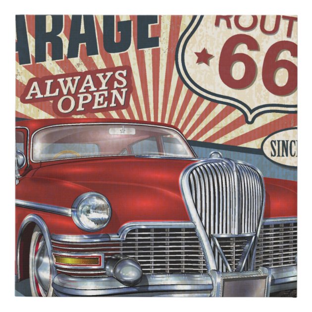 Yunuo-gas Plaque en métal vintage pour garage, Métal, 06, Item Size