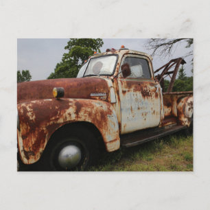 Vintage Route 66 Tow Truck Post Card