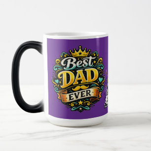 Vintage Royal Dad Appreciation Colour Morph Mug