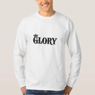 Vintage Royal Glory Typography Crown Art T-Shirt