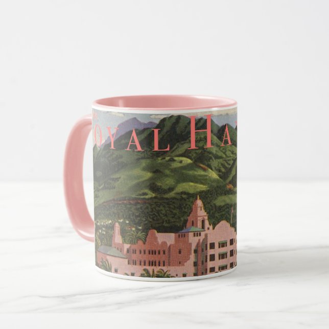 Vintage Royal Hawaiian Mug (Front Left)