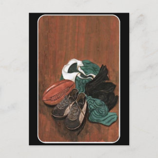 Vintage Rugby Postcard
