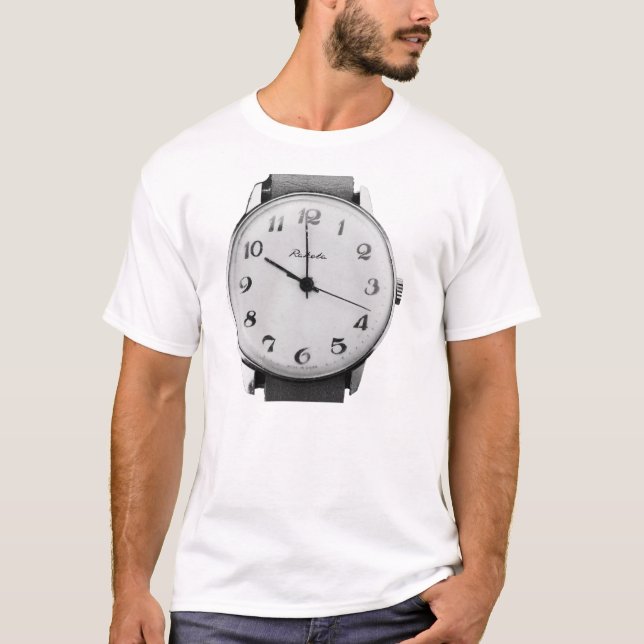 Vintage russian Raketa watch T-Shirt (Front)