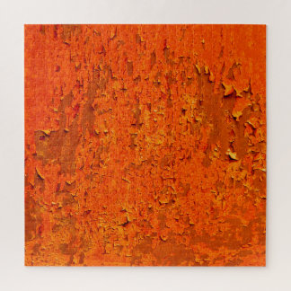 Vintage Rust: Old Textured Surface Jigsaw Puzzle