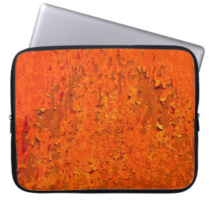 Vintage Rust: Old Textured Surface Laptop Sleeve