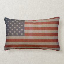 Vintage Rustic American Flag
