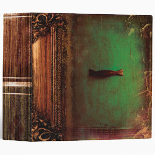 Vintage Rustic Brown and Turquoise Ancient Tome Binder