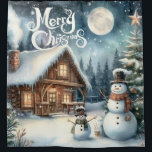 Vintage/Rustic/Snowman/Christmas<br><div class="desc">artwork</div>