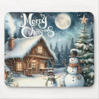 Vintage/Rustic/Snowman/Christmas