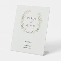 Vintage Rustic Wildflower Wedding Cards and Gifts